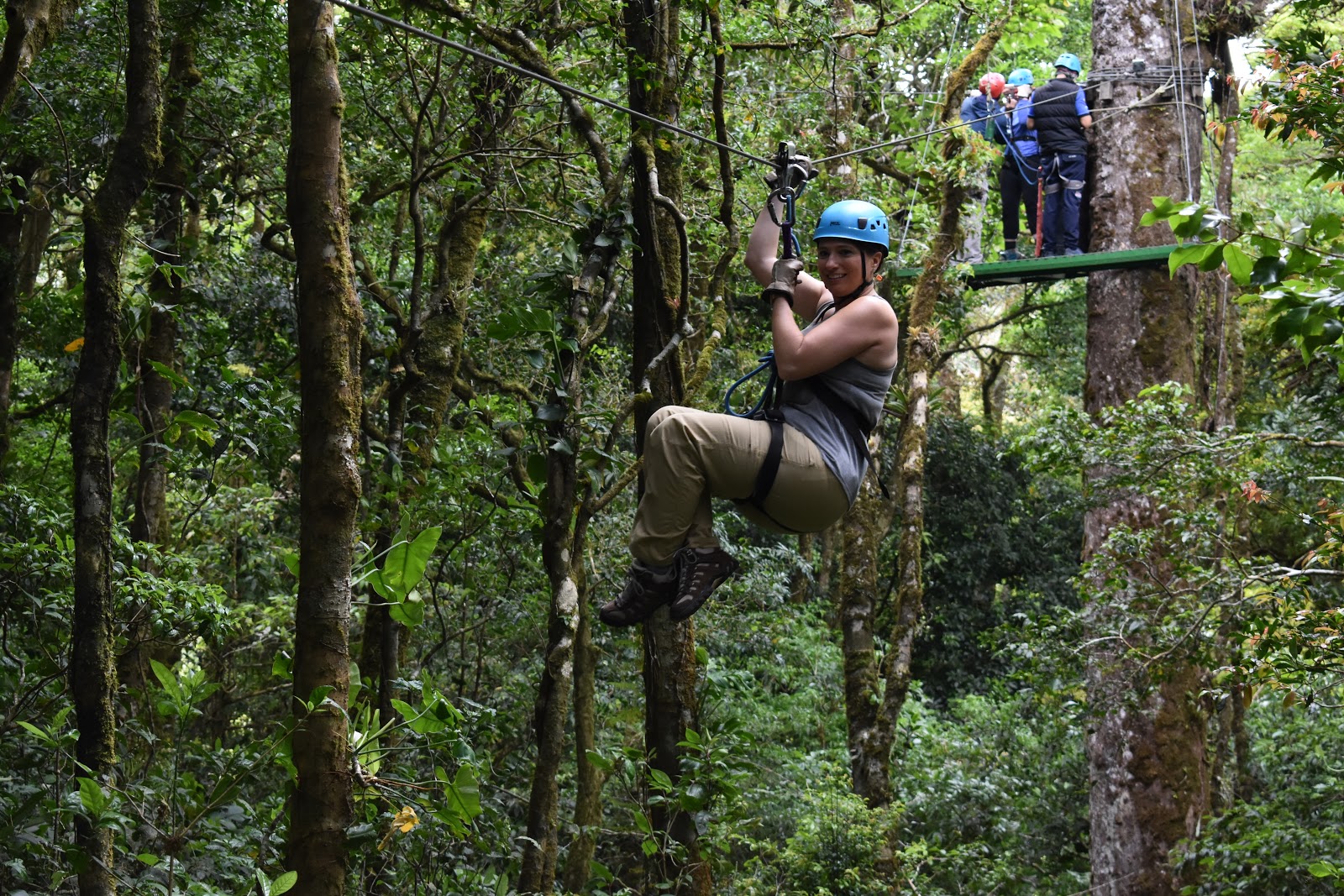 Ziplining in Costa Rica 2018